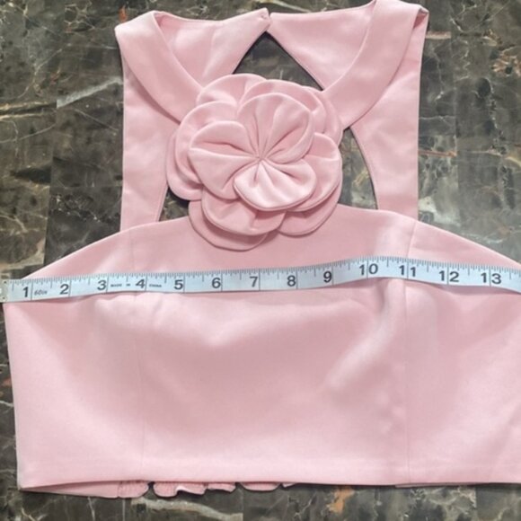 New MewMews Women's Sexy 2-Piece Pink Halter and Flower Skirt “Beautiful”!! - Picture 6 of 9